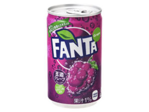 Nước ngọt vị nho Fanta Nhật Bản 160ml