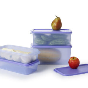 Bộ 4 hộp ngăn mát Tupperware