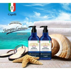 Dầu gội Collagen tươi Capelli 850ml Italy