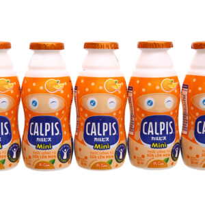 Sữa uống từ sữa lên men Calpis Mini vị cam 80ml*5 chai