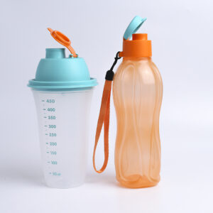 Bộ bình nhựa Tupperware Shake N’ Go xanh dương