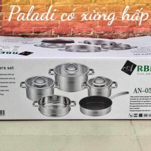 Bộ nồi inox 5 món Arber Paladi