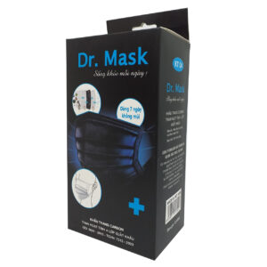 Hộp 30 khẩu trang Dr. Mask carbon than hoạt tính 4 lớp xuất khẩu KT04