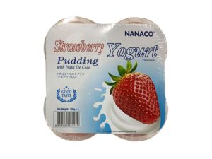 Thạch pudding dừa vị sữa chua dâu Nanaco 108g