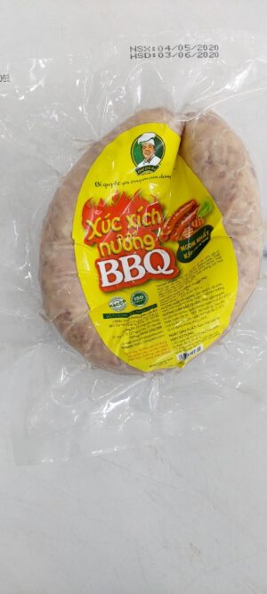 Xúc xích nướng BBQ ông già IKA 250g