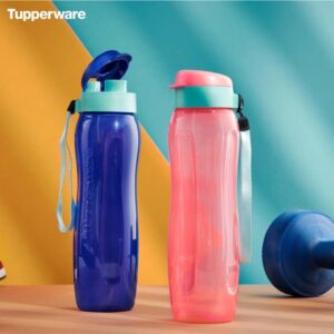 Bình nước nhựa Tupperware Eco Gen 2 màu xanh 750ml