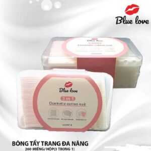 Bông tẩy trang Blue Love 3in1 260 miếng